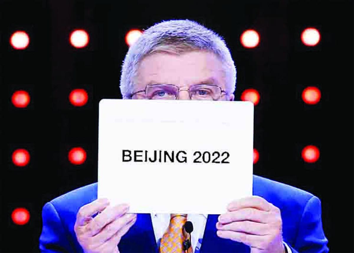 Beijing to host 2022 Winter Olympics